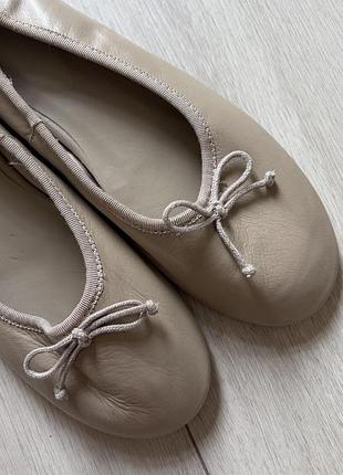 Балетки mango 37(36) шкіра