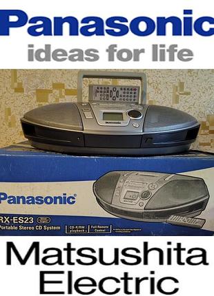 Продам магнитола anasonic rx-es 23 (malaysia). matsushita electric industrial coated.