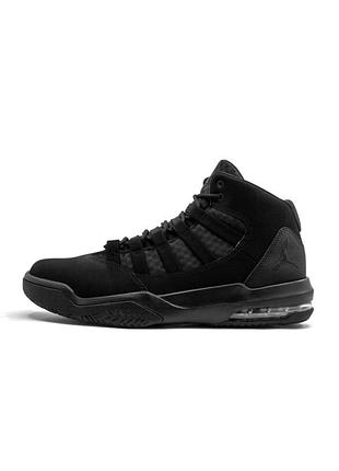 Оригинальные баскетбольные кроссовки air jordan max aura "black" (aq9084-001)