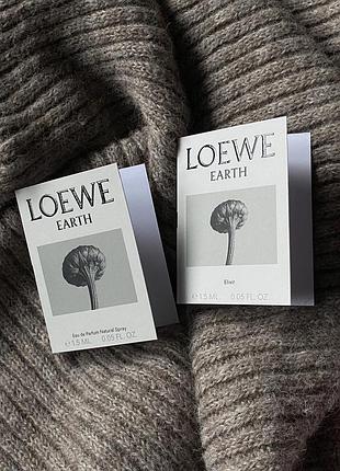 Оригінал пробник парфумів loewe earth та loewe earth elixir
