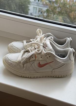 Nike dunk low disrupt 2 pale ivory 37.5 | оригінал