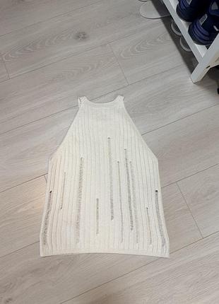 Продам вʼязану майку zara