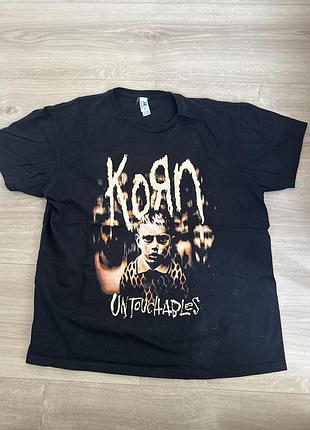 Футболка мерч korn
