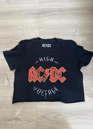 Топ футболка мерч ac/dc