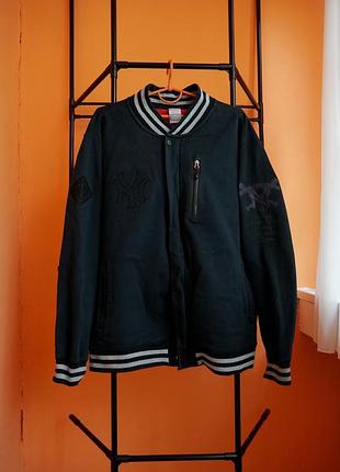 Nike × mlb yankees bronx bombers varsity bomber xxl | vintage sports