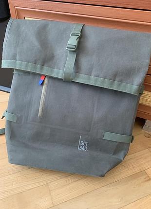 Оригінал! преміальний водонепроникний рюкзак got bag rolltop (made of ocean plastic)