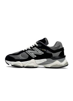 Мужские кроссовки new balance 9060 grey black white