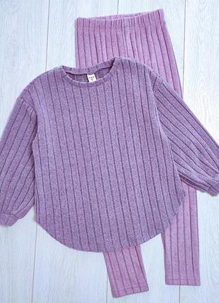 Красивый теплый костюм shein 7-8 лет