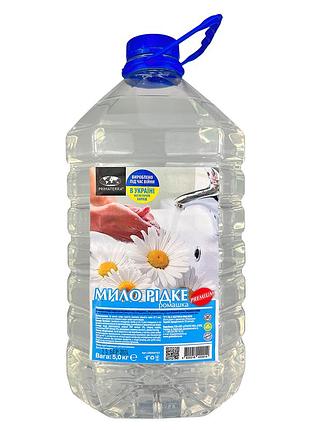 Рідке мило, 5кг (пет), ромашка