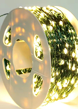 Гірлянда роса led на зеленому дроті usb 50*500 and 5347