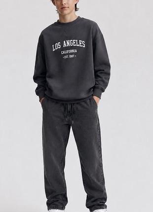 H&m джинси на поясі -резинці 152
