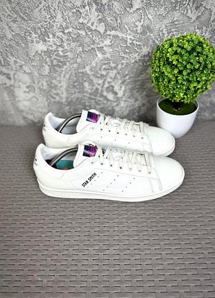 Adidas stan smith кеды кроссовки 45 размер спортивные кожаные белые