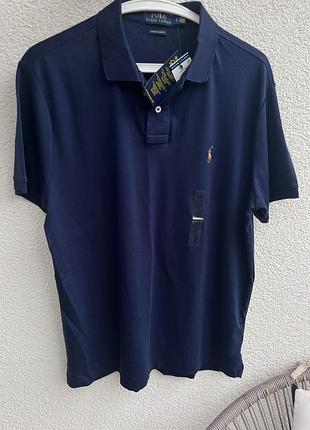 Поло polo ralph lauren custom slim fit 710803219001