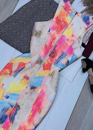 Вечірня сукня h&m s святкова сукня різнокольорове елегантна сукня футляр по фігурі