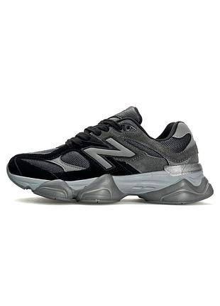 😍 жіночі кросівки new balance 9060 dark grey black