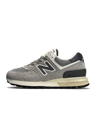 😍 женские кроссовки new balance x stone island gray white