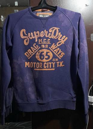 Superdry тёплая толстовка, худи унисекс