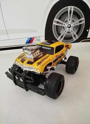 Радіокерований джип монстр-трак new bright monster muscle (без пульта, робочий)