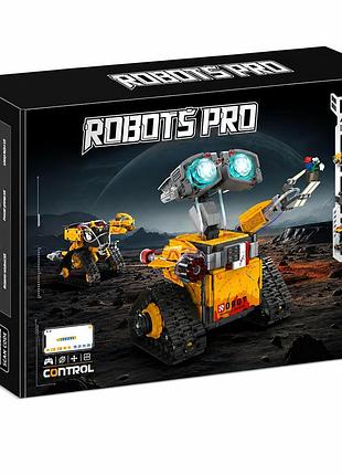 Конструктор wall-e робот 5 в 1 stem програмований robots pro k96175 2