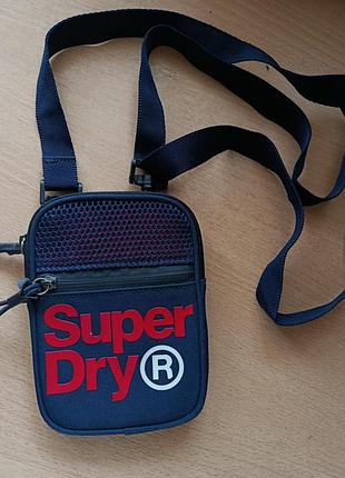 Сумка superdry💙❤️ сумка через плече сумка месенджер сумка органайзер