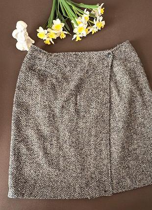 Юбка на запах из шерсти и кашемира от marella (max mara)
