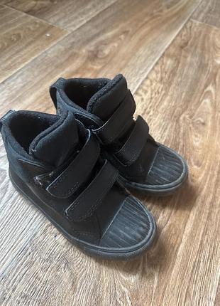 Оригінальні дитячі кеди converse, шкіряні, р.25