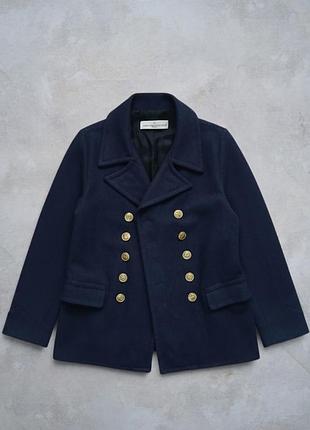 Вовняне пальто marina golden goose × prada