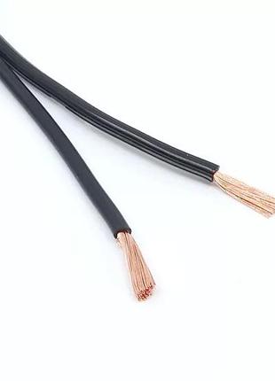 Акустичний кабель goldkabel speaker-flex поперечний переріз 2 x 1,5 qmm, чорний