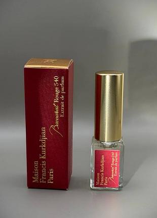 Maison francis kurkdjian baccarat rouge 540 extrait de parfum 5 мл
