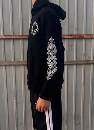 Зіп худі chrome hearts 8