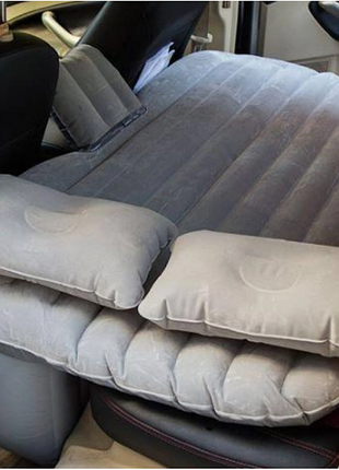 Автомобільний надувний матрац – ліжко в машину на заднє сидіння car travel bed
