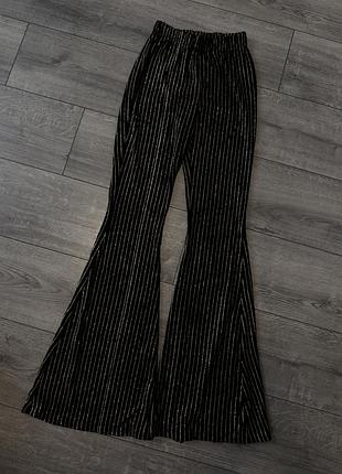 Штани кльош велюрові missguided