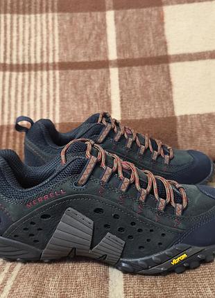 Треккинговые кроссовки merrell intercept blue wing