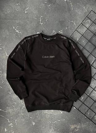 Чоловічий світшот calvin klein black