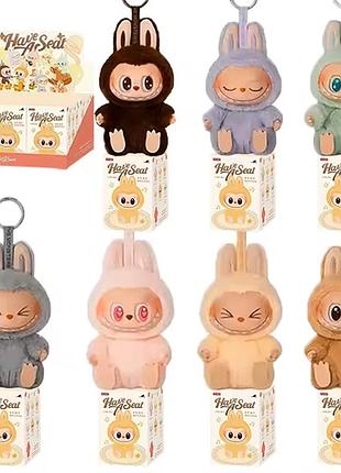 Мягкий брелок-монстр лабуба в коробке-сюрпризе blind box • игрушка-сюрприз pop mart labubu