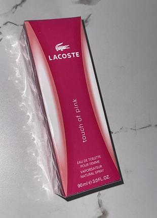 Парфуми lacoste touch of pink  жіночі розкішні духи лакосте