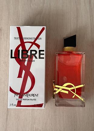 Yves saint laurent libre berry crush [tester] 90 ml. ів сен лоран лібре беррі краш (тестер оригинала ) 90 мл.