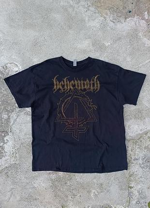 Behemoth футболка офіційний мерч двосторонній принт