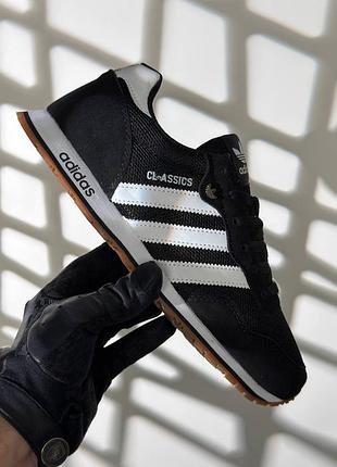Adidas cl black white 4