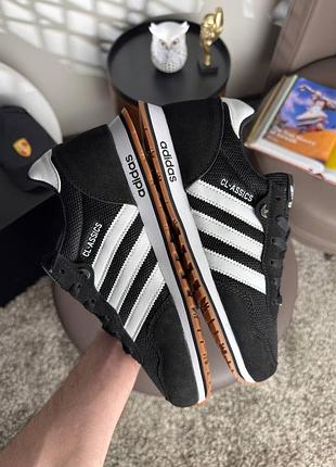 Adidas cl black white 3
