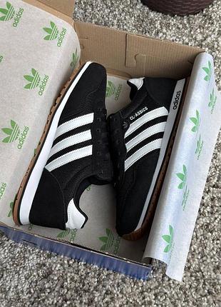 Adidas cl black white 8