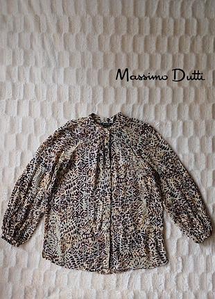 Блуза рубашка блузка от massimo dutti