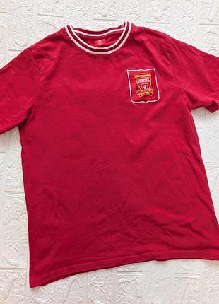 Червона футболка lfc mens 95-96 home tee з ретро-колекції liverpool fc heritage,