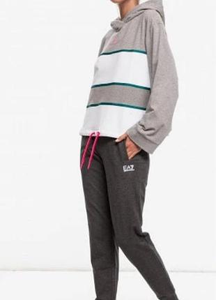 Спортивные штаны из хлопка emporio armani