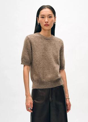 Натуральна кашемір футболка кофтинка cashmere collection