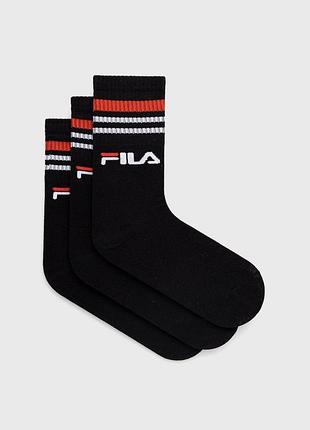 Мужские хлопковые носки fila набор 3 пары.