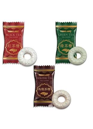 Леденцы конфеты без сахара с экстрактом чая tea candy mix, 50г