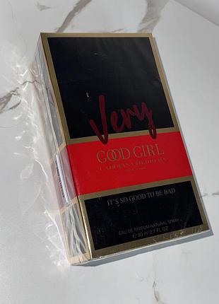 Very good girl✨парфуми carolina herrera туфелька👠✨80 мл жіночі розкішні духи
