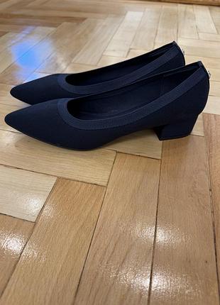 Туфлі жіночі темно-сині anne klein 🖤