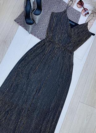 Вечірній комбінезон zara m комбінезон святковий комбінезон блискучий комбінезон з брюками кюлотами зара